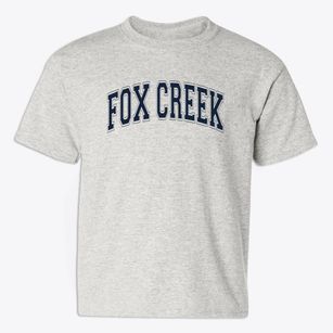 Fox Creek High School Varsity Arch Youth T-shirt