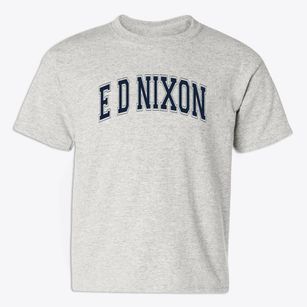 E D Nixon Elementary School Varsity Arch Youth T-shirt