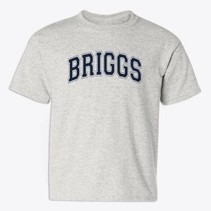 Briggs Elementary School Varsity Arch Youth T-shirt