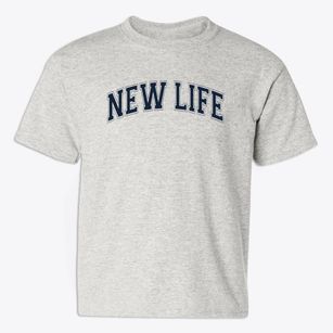 New Life Christian Varsity Arch Youth T-shirt