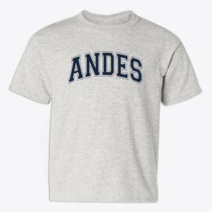 Andes High School Varsity Arch Youth T-shirt