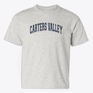 Carters Valley Elementary School Varsity Arch Youth T-shirt