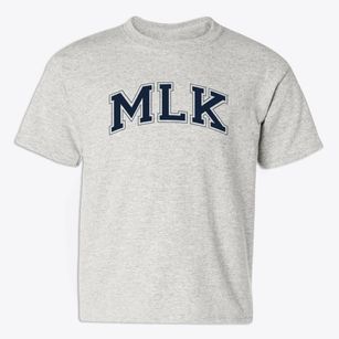 Dr Martin Luther King Jr Academy Varsity Arch Youth T-shirt