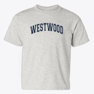 Westwood Montessori School Varsity Arch Youth T-shirt