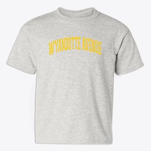 Wyandotte Avenue Elementary School Varsity Arch Youth T-shirt