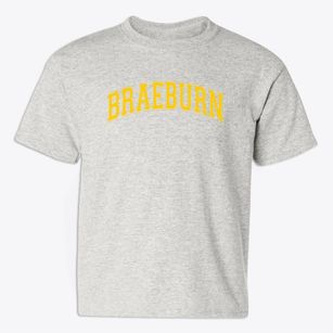 Braeburn Elementary School Varsity Arch Youth T-shirt
