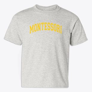 Montessori Educational Center Varsity Arch Youth T-shirt