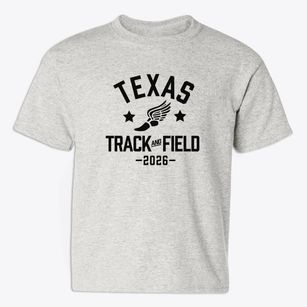 Texas Christian High School Track and Field Youth T-shirt