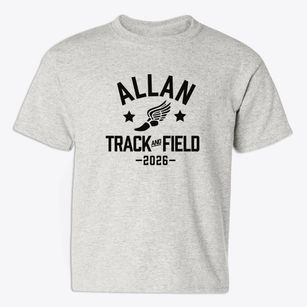 Allan Elementary School Track and Field Youth T-shirt