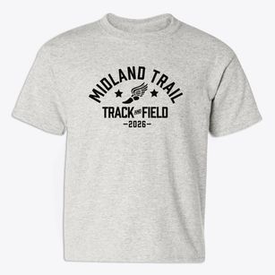 Midland Trail Elementary School Track and Field Youth T-shirt