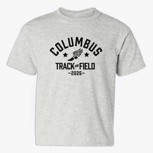 Columbus Middle School Track and Field Youth T-shirt