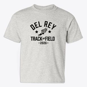 Del Rey Elementary School Track and Field Youth T-shirt