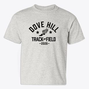 Dove Hill Elementary School Track and Field Youth T-shirt