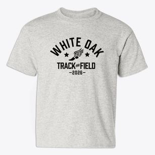 White Oak Elementary School Track and Field Youth T-shirt