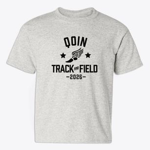 Qoin High School Track and Field Youth T-shirt
