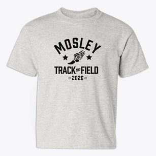 Geneva Epps Mosley Middle School Track and Field Youth T-shirt