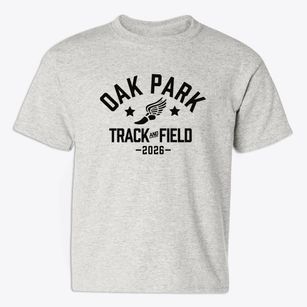 Oak Park Middle School Track and Field Youth T-shirt