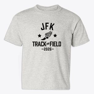 John F Kennedy Middle School Track and Field Youth T-shirt