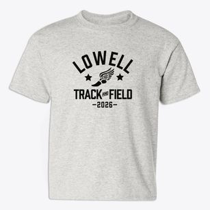 Lowell Elementary School Track and Field Youth T-shirt