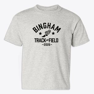 Bingham Middle Magnet School Track and Field Youth T-shirt