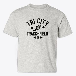 Tri City Christian School Track and Field Youth T-shirt