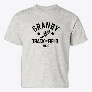 Granby Elementary School Track and Field Youth T-shirt
