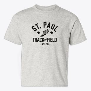 Saint Paul Lutheran School Track and Field Youth T-shirt