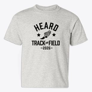 Lomie Gray Heard Elementary School Track and Field Youth T-shirt