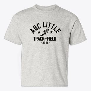 Abc Little School Track and Field Youth T-shirt