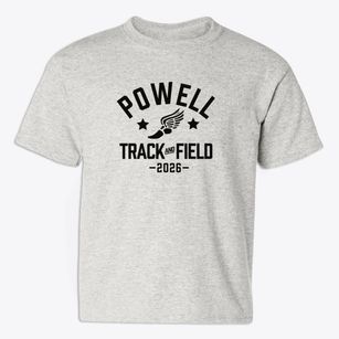 Powell Elementary School Track and Field Youth T-shirt