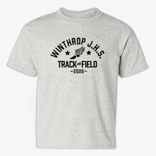 Winthrop J.h.s. Track and Field Youth T-shirt
