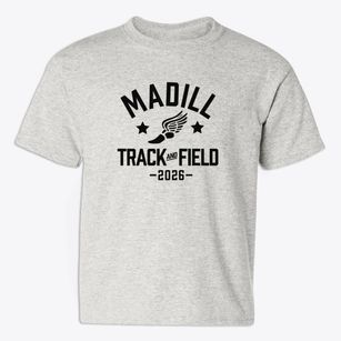 Madill Elementary School Track and Field Youth T-shirt
