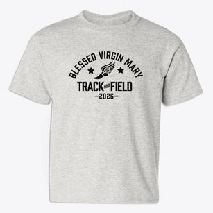 Blessed Virgin Mary Track and Field Youth T-shirt
