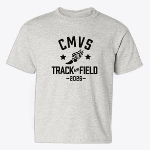 Charlotte Mecklenburg Virtual School Track and Field Youth T-shirt