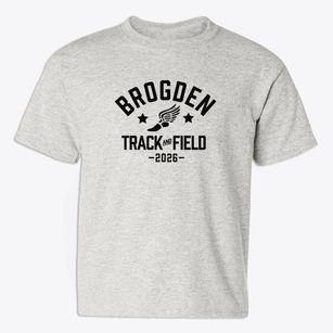 Brogden Middle School Track and Field Youth T-shirt