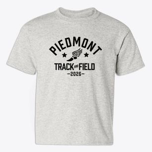 Piedmont Middle School Track and Field Youth T-shirt