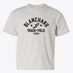 Blanchard Middle School Track and Field Youth T-shirt