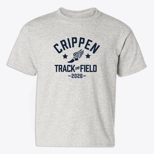 Robert Crippen Elementary School Track and Field Youth T-shirt