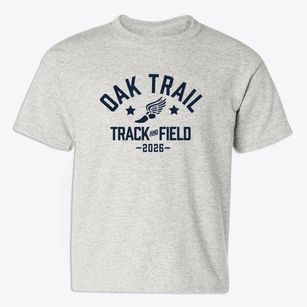 Oak Trail Christian Academy Track and Field Youth T-shirt