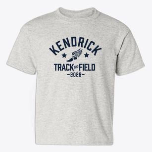 Kendrick Elementary School Track and Field Youth T-shirt