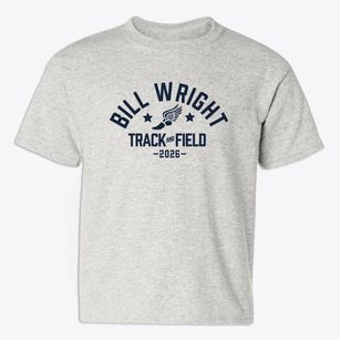 Bill Wright Elementary School Track and Field Youth T-shirt