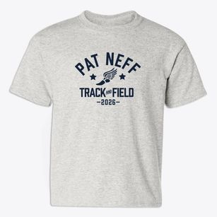 Pat Neff Elementary School Track and Field Youth T-shirt