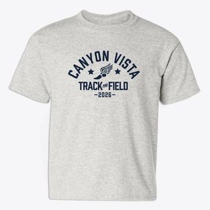 Canyon Vista Middle School Track and Field Youth T-shirt