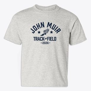 John Muir Elementary School Track and Field Youth T-shirt