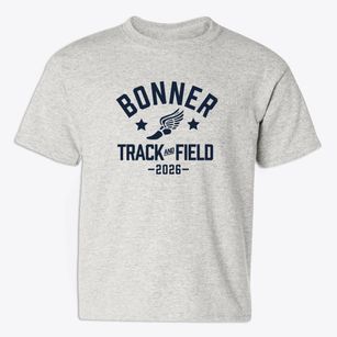 Bonner Elementary School Track and Field Youth T-shirt