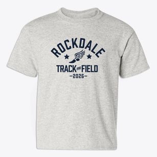 Rockdale Elementary School Track and Field Youth T-shirt