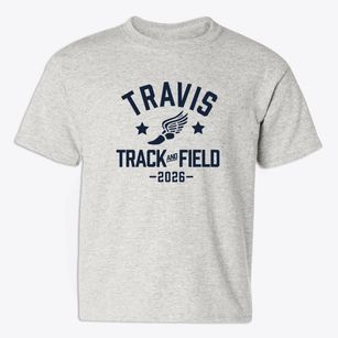 Travis Elementary School Track and Field Youth T-shirt