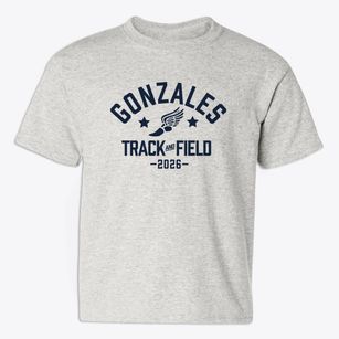 Gonzales Elementary School Track and Field Youth T-shirt