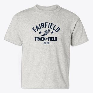 Fairfield Center Elementary School Track and Field Youth T-shirt
