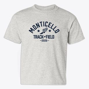 Monticello High School Track and Field Youth T-shirt